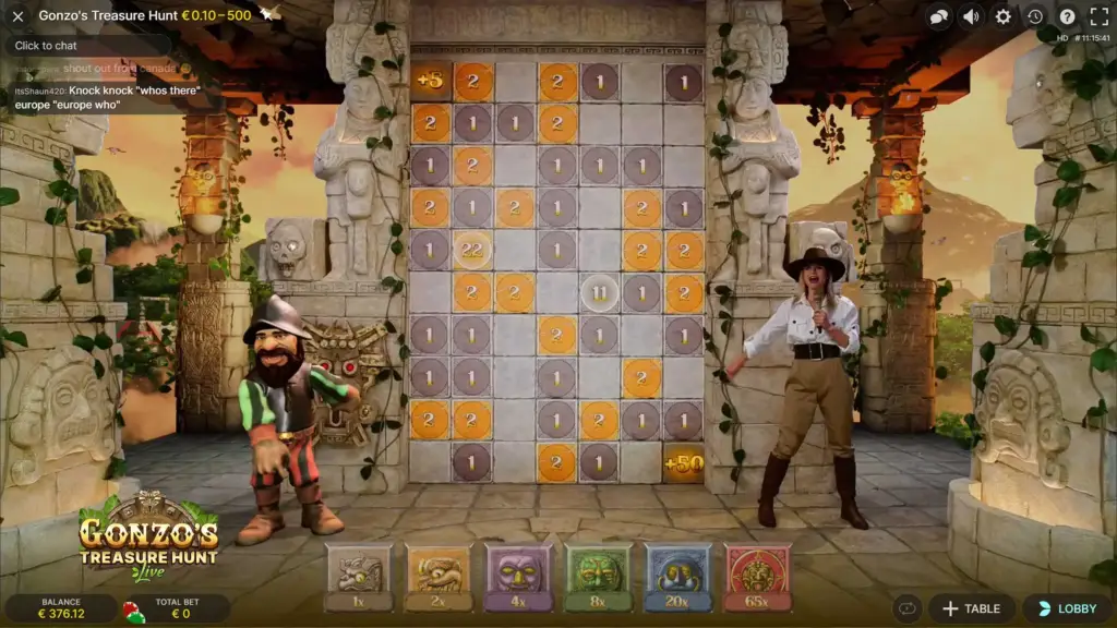 퍼즐과 모험의 에볼루션 쇼인 Gonzo's Treasure Hunt